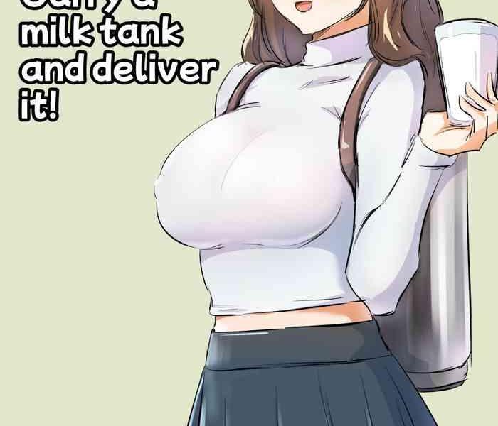 carry a milk tank and deliver it cover