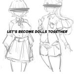 let s become dolls together cover