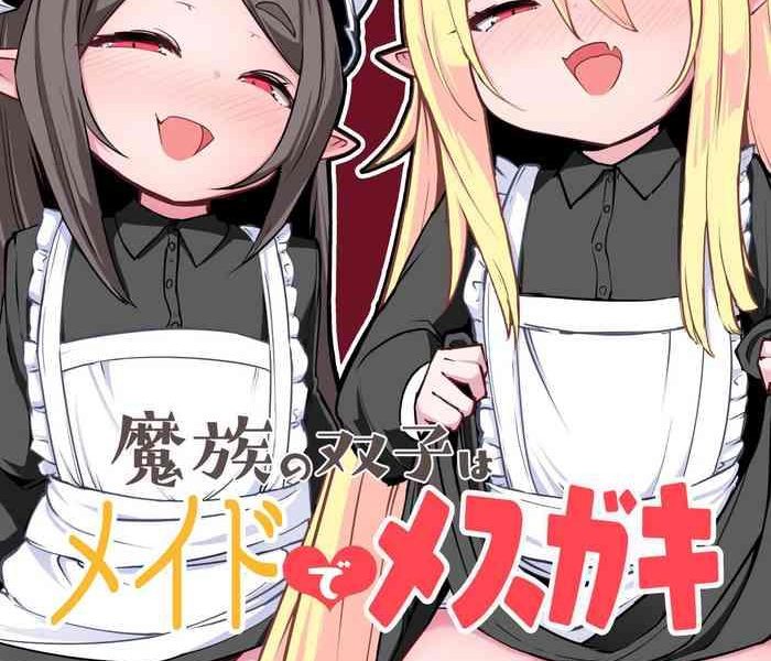 mazoku no futago wa maid de mesugaki the demon twins are saucy slutty maids cover